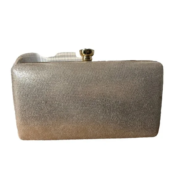 *Sold Out*Women Handbag Clutch Purse Wedding Party Rhinestone Glitter Crystal - Picture 5 of 5